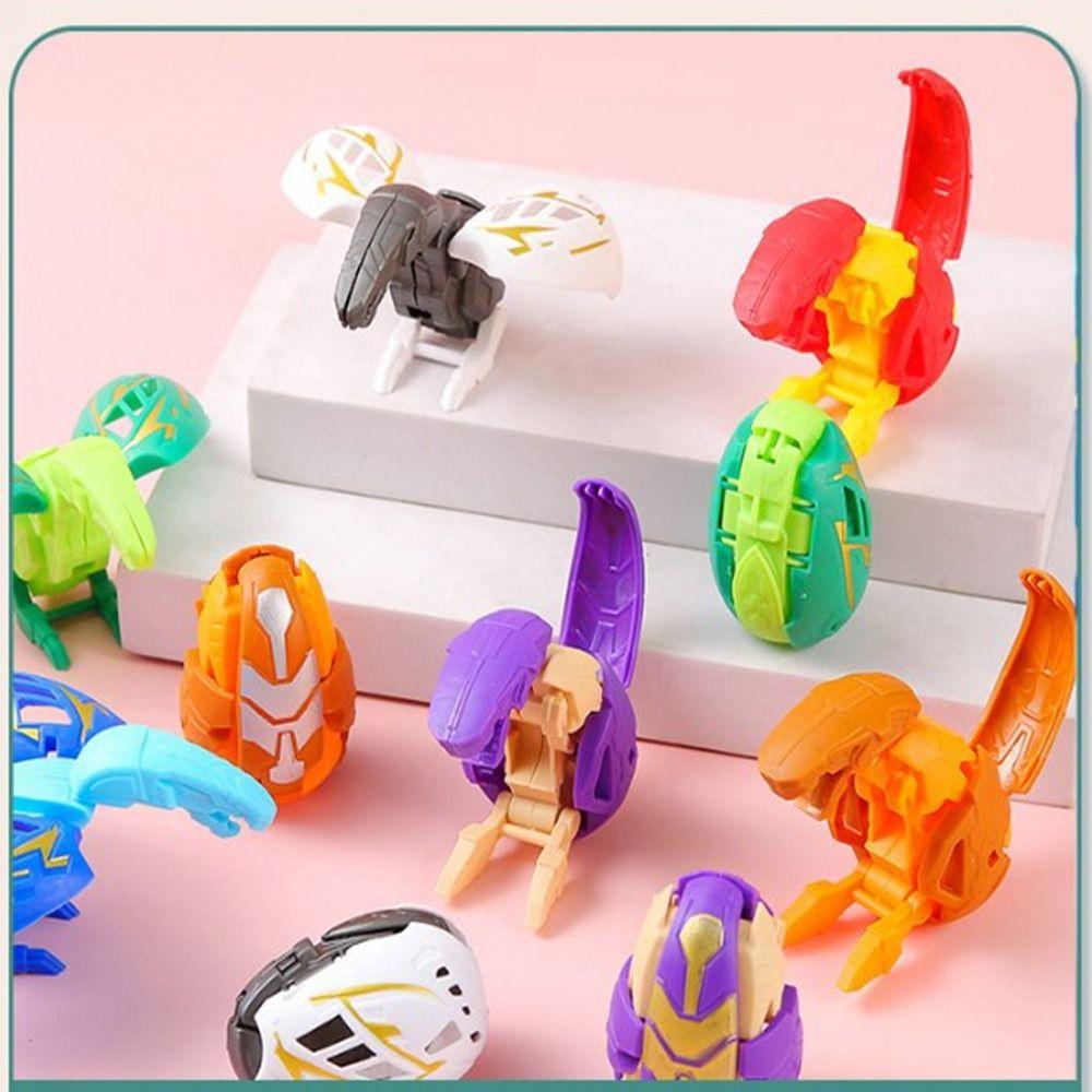 5 шт. Мультистили Динозавр Трансформер Яйца Машины Скрученные Яйца Рождественские Подарки На День Рождения