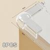 4/8Pcs Transparent Furniture Corner Bumper Guards Babyproofing Corner Protectors  Home Furniture
