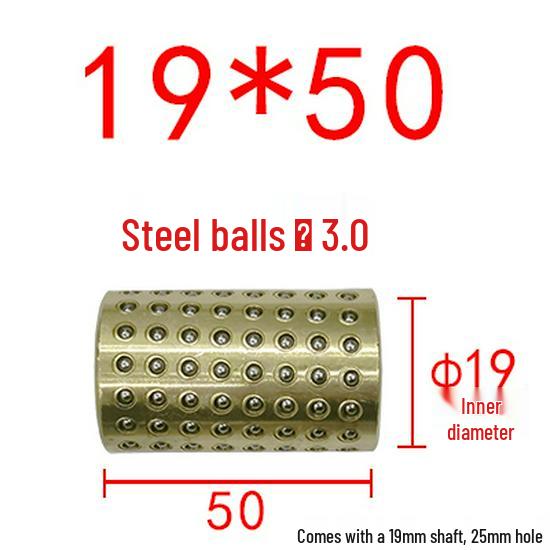 Golden Copper Ball Bearing Cage Mold Guide Bush Holder
