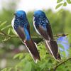 1PC Artificial Feather Bird Garden Floral Decoration Bird Foam Feather Products Fake Sparrow