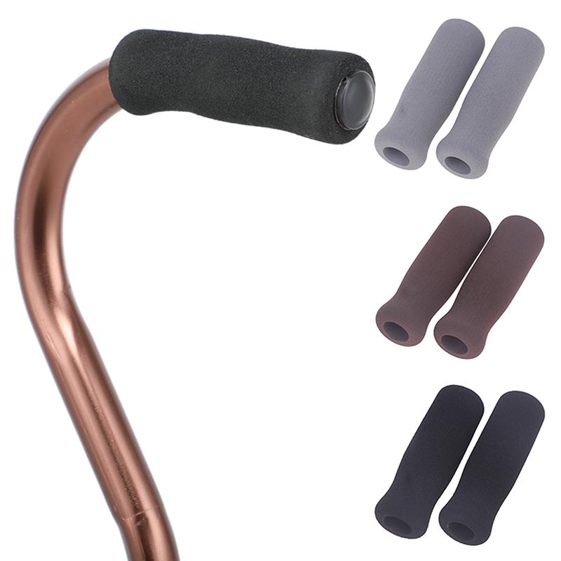 2 шт. губки Walker опора для ходьбы накладка на рукоятку пожилые захваты аксессуары для трости утолщенные сменные рукоятки губки накладки для костылей