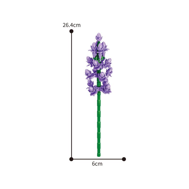 Flowers Bouquet DIY Plants Minifigures Building Blocks Education Toys Gift Desk Decoration for Girls and Family