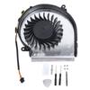 Laptop CPU Cooling Fan 3 Pin Connector Enhanced Heat Dissipation Replacement CPU Air Cooler for MSI