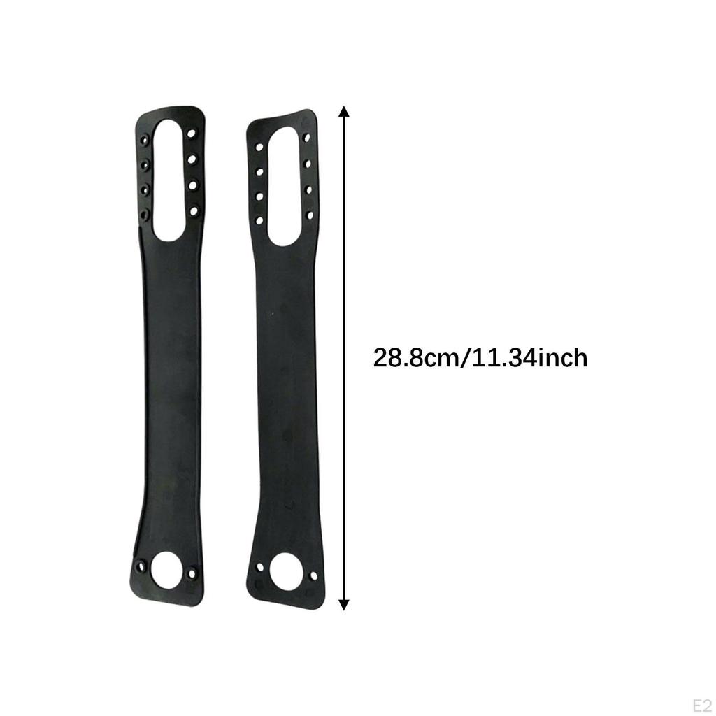 2 шт. ремни для педалей велотренажера фитнес-оборудование портативное регулируемое прочное крепление расширенное