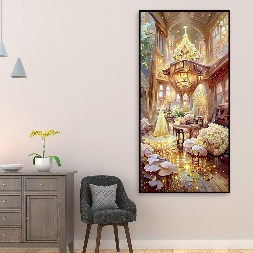 Neverland Ranch 5D DIY Наборы алмазной живописи Полный круглый дрель Настенный декор Ремесла Rhinestone Drawing Home Art Craft Декор спальни