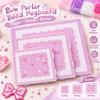 52/78/104 Pins Fuse Bead Pegboard Plastic Hama Bead Board New Bead Pegboards  Pixel Art Making