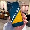 Чехол-флаг Боснии и Герцеговины для Oppo A17 A77 A80 A40 A60 A98 A78 A18 A38 A58 A16 A76 A96 A74 A94 A54 A57S A15