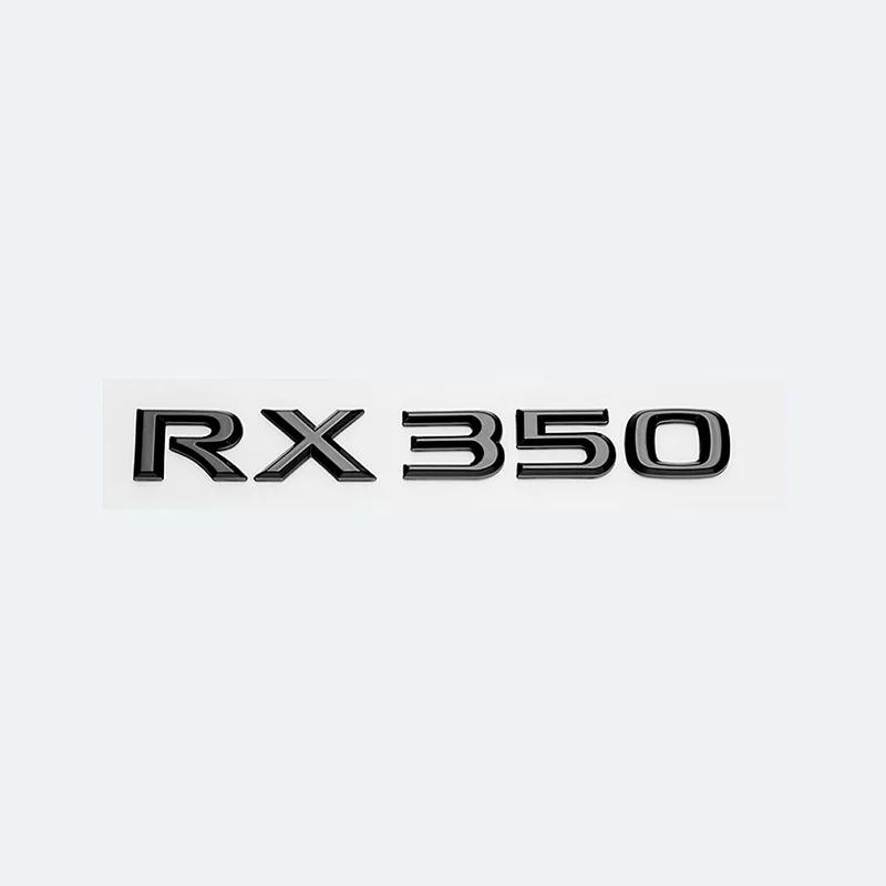 3D глянцевые черные буквы RX200t RX270 RX300 RX350 RX450h RX450hL гибридная эмблема для автомобиля LEXUS на крыло багажника задняя наклейка с логотипом