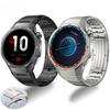 No Gaps Luxury Titanium Alloy Strap for Huawei Watch GT5 GT4 GT3 GT2 Pro Stainless Steel Metal Band for Huawei Watch 4 Pro Huami Amazfit Style Strap