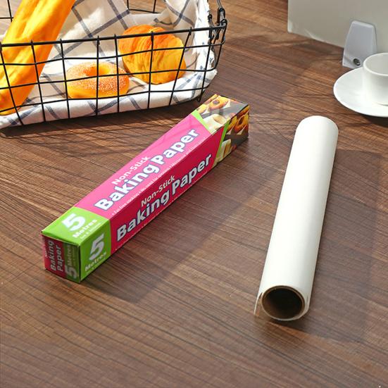 5 м/10 м жиронепроницаемая антипригарная подкладка для выпечки барбекю, лист для приготовления пищи, кухонная бумага