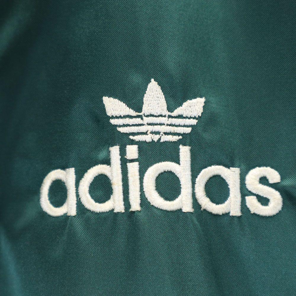 Adidas 70-е 80-е Винтаж сделано Descente Логотип Трилистник Стажан L зеленый Мужской Б/У
