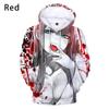 Men Women Fashion Hoodie DARLING In The FRANXX Zero Two 3D Print Sweatshirts Oversized Hoodies Casual Pullover Anime Streetwear