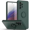 Ring Holder Magnetic Cases For Samsung Galaxy A53 5g A52s A54 A51 A12 A71 A50 A32 4g A13 A52 A34 A14 A33 Liquid Silicone Cover