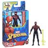 Hasbro Spider-Man MARVEL Epic Hero Series Miles Morales Action Figure, 4-inch (10 cm) with Accessories, Ages 4 and Up, F6974, Authentic
