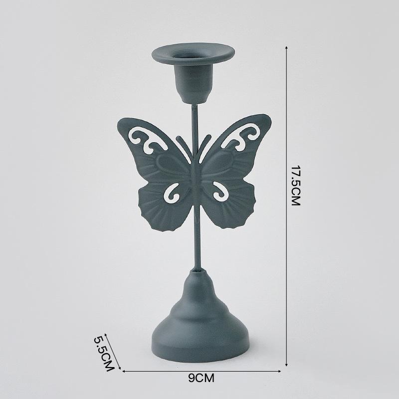 Романтические украшения стола Ретро Реквизит для ужина при свечах Подсвечники