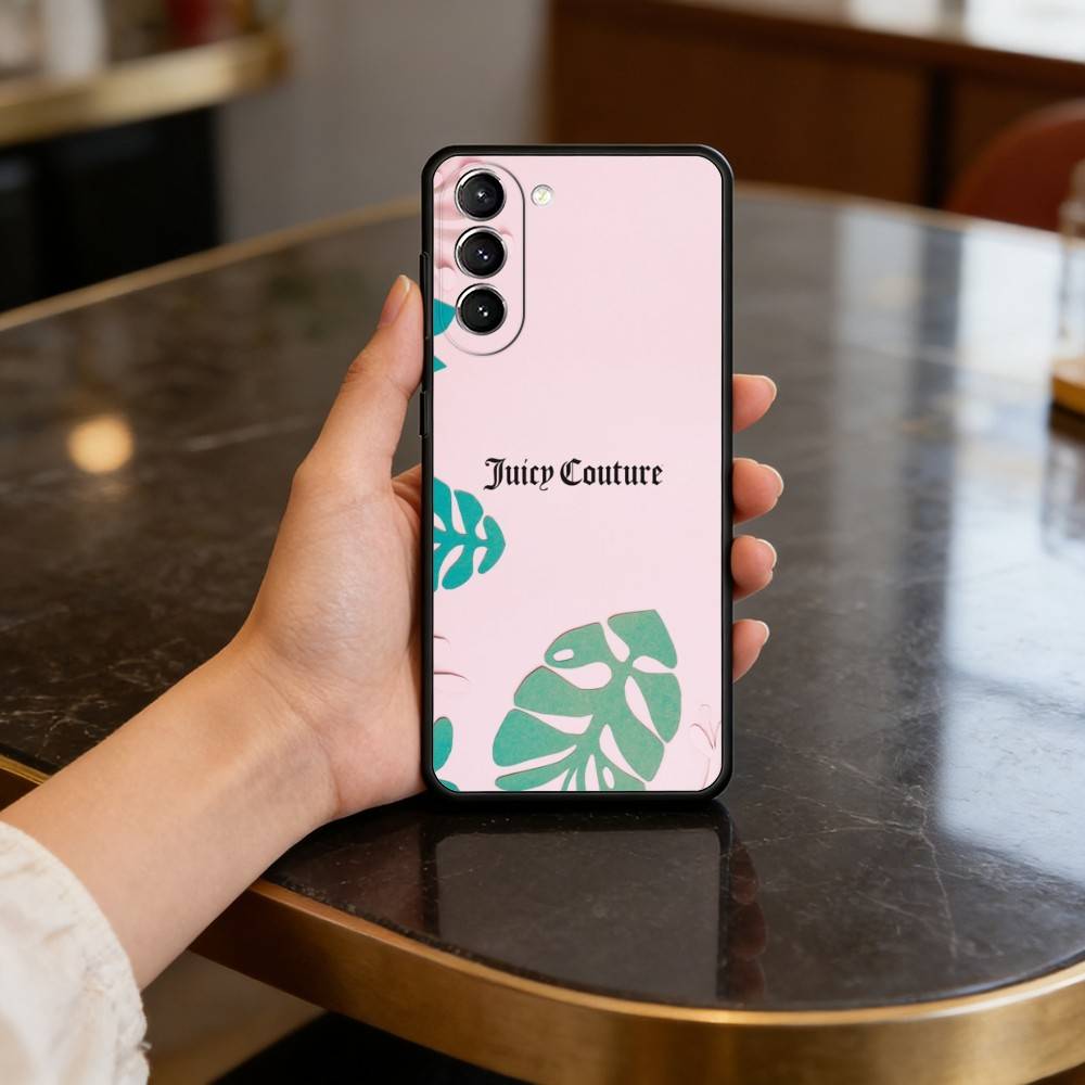 Чехол P-Pink J-Juicys C-Coutures для Samsung Galaxy S21 S25 FE S24 S23 Ultra S20 S9 S22 Plus S10 TPU Чехол