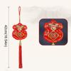 Get Rich Spring Festival Pendants Red Chinese Lucky Pendant  Party Decorations