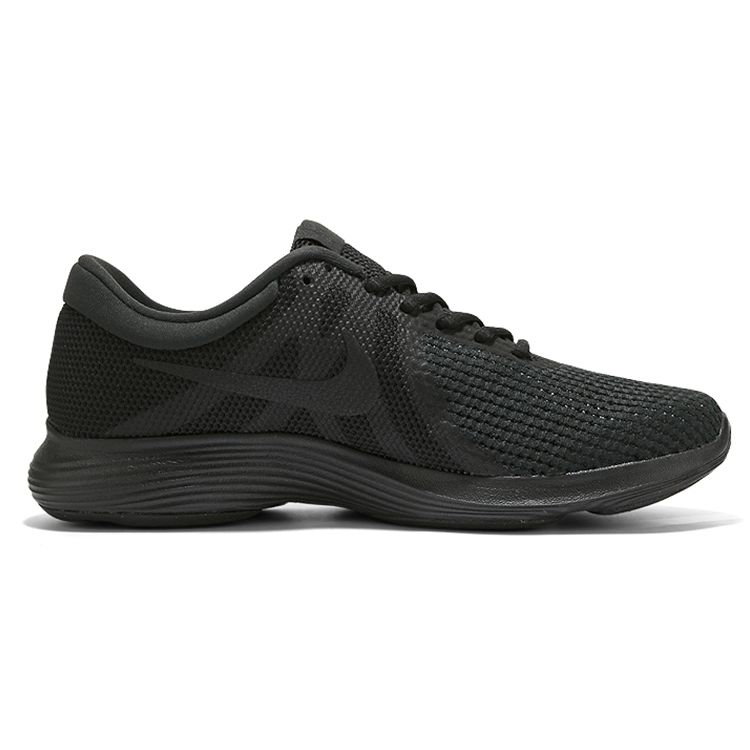 Nike Revolution 4 Сетчатые Нескользящие Прочные Низкие Кроссовки для Бега Мужские кроссовки Черные AJ3490-002