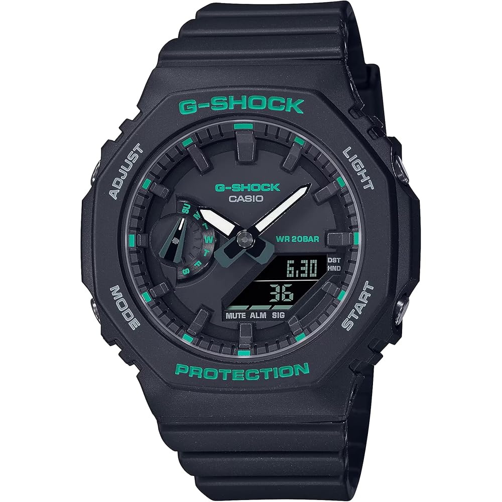 Casio G-Shock GMA-S2100GA-1A Boys Size Analog-Digital Watch Black