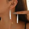 Корейские Шикарные Длинные Серьги-Планки - Модный Простой Дизайн Ear Cuff