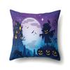 Halloween Pillowcase Car Waist Pillow Pumpkin Sofa Cushion Cover Office Home Living Room Pillowcase