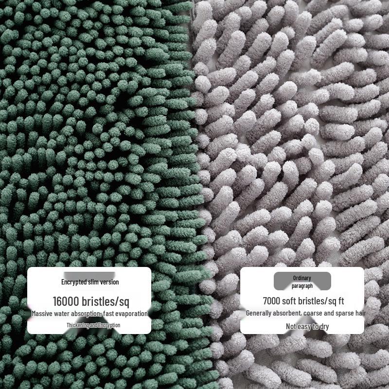 Хит продаж: Влаговпитывающий противоскользящий коврик из микрофибры для спальни, прихожей и ванной комнаты