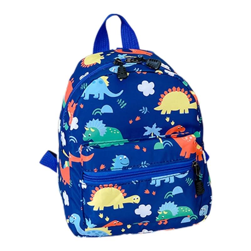 Children Backpack Cartoon Dinosaur Unicorn Pattern Baby Cute Kindergarten Schoolbag Waterproof Kids Bags Boys Girls Backpacks