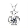 Little Apple Pendant Necklace - Korean Fashion Christmas Gift Jewelry