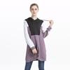 Womens Modest Hooded Sweatshirt Winter Exercise Casual Wear Milk Silk Blend Plus Size M-XXXL