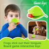 Tongue Shooting Game, Lizard Party Blower Masks With Blowing Tongue Game For Kids, Insect Cardboard Included