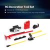 6Pcs 10008 RC Decoration Tool Set Kit RC Accessories for 1:10 RC  Crawler