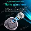 For JEEP CHEROKEE COMPASS Rearview Mirror Welcome Light Projection Lamps Carpet LED Modification Decorative Atmosphere 2 pieces