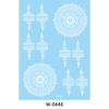 Наклейка Красоты Белое Кружево Наклейка Тату Индийская Временная Татуировка Водонепроницаемая Наклейка Тату