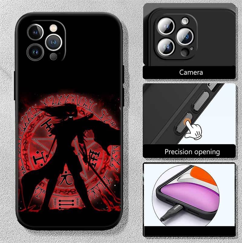 Чехол Hellsing для Samsung Note 20 10 S25 Plus Ultra Lite FE M20 M21 M30 M31 M51 A11 A26 A51 A52 A53 A56 A70 A71 A72 A73