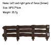 Decoration Simulation Ranch Fence Fence Accessories Ranch Fence Model  Play House