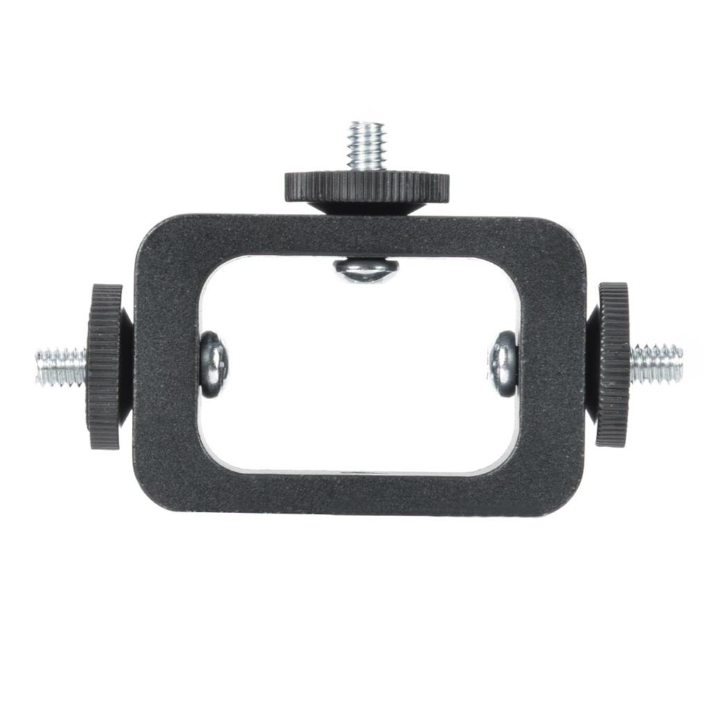 3 in 1 Square Mobile Phone Mount Adapter Fill Light Holder Bracket for Live Broadcast
