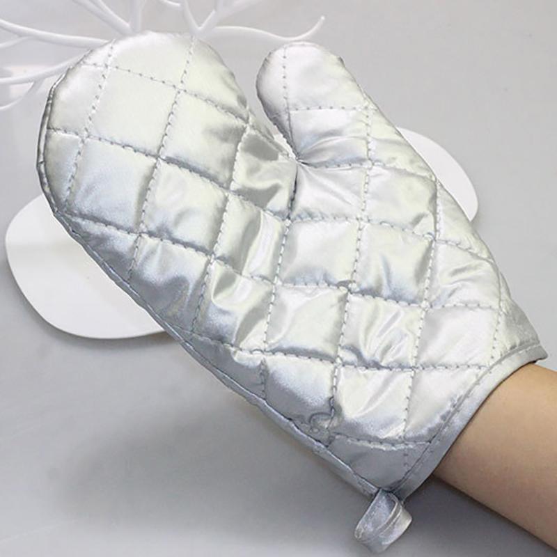 1 шт. утолщенные хлопковые перчатки для микроволновой печи, термостойкие и утепленные перчатки для выпечки в духовке, не допускающие ожогов рук