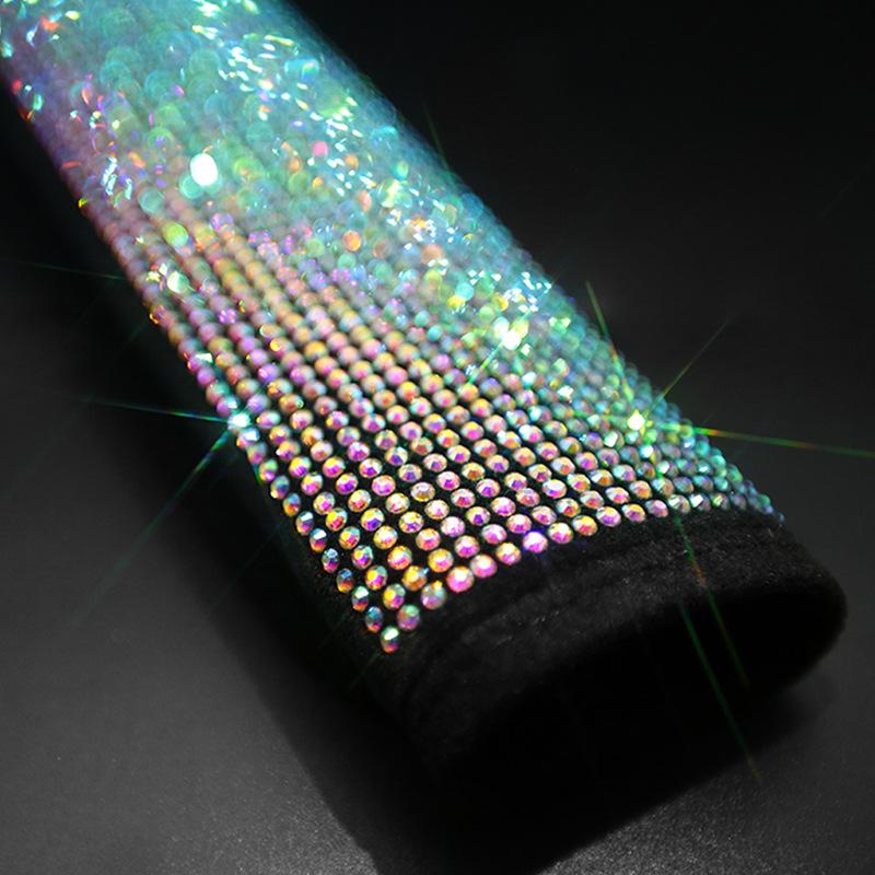 1pc Crystal Rhinestone Car Seat Belt Cover Auto Should Padding Protector Diamond Car Interior Accessories For Women Girls