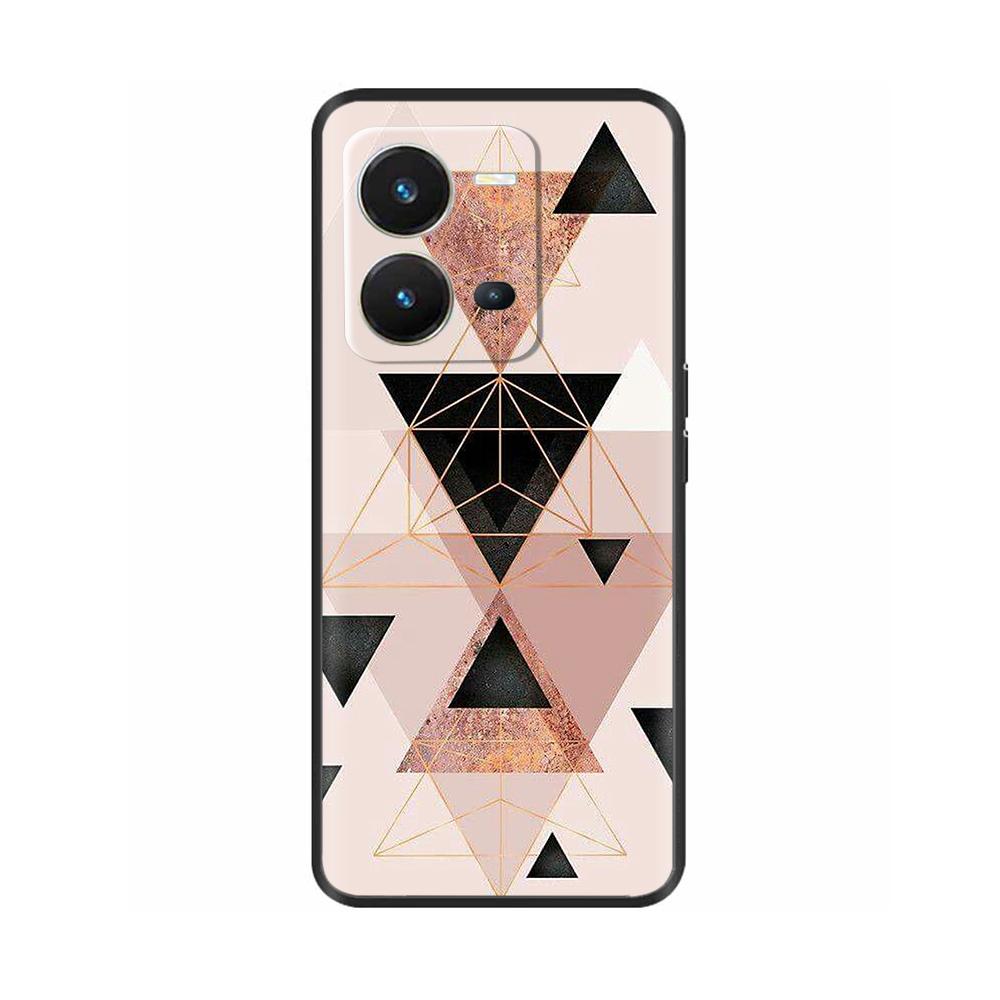 Cute Silicon Phone Case For Vivo X80 Lite 5G Case 2022 Black Silicone Soft TPU Back Cover for vivo X80 Lite X80Lite Bumper Capas