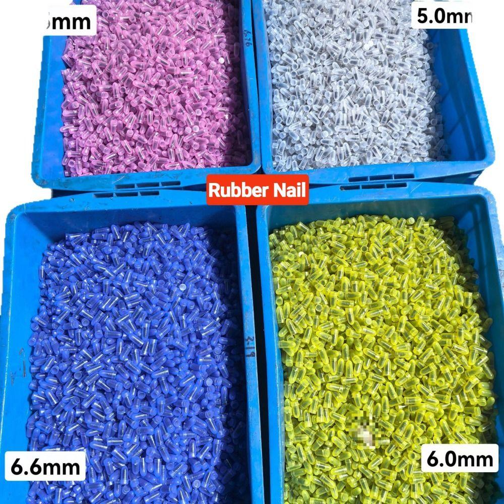 50Pcs Self-Service Tool Spiral Rubber Screws S/M/L/XL Tire Screw Plugs Car Tire Repair