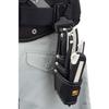 TAJIMA Safe System Detachable Tool Holder, 3-Hole, High-Density Nylon, SFKSN-P3, Attaches To Belt, Prevents Tools from Falling, Reduces Back Strain