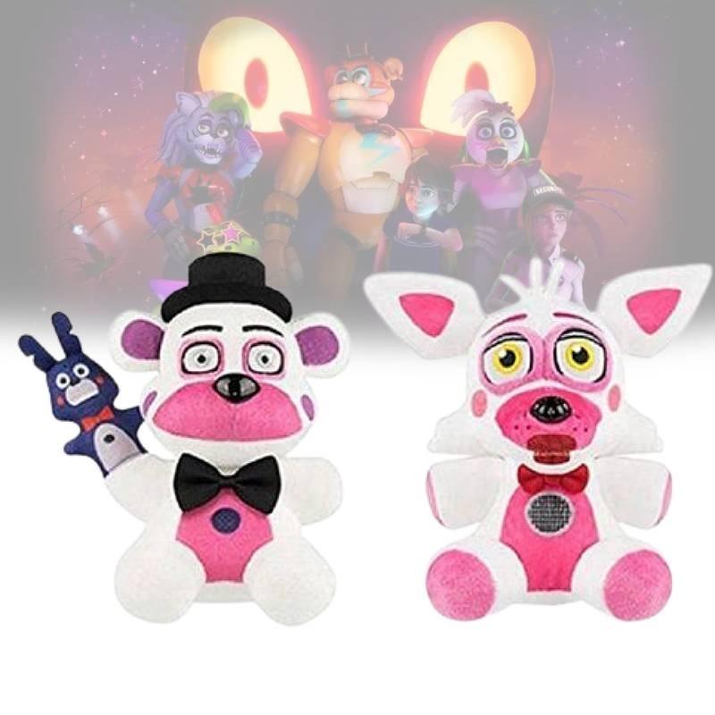 Complete Funtime Freddy With Bon Bon Plush Collection