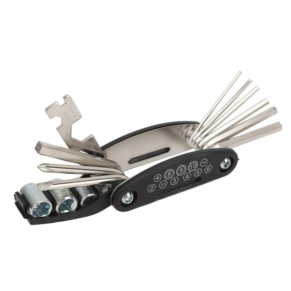 Велосипедный мультитул Стальной Многоспецификационный Складной Велосипедный Многофункциональный Набор Гаечных Ключей для Электрического