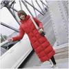 Winter Jacket Women's Coat Jacket Long Down Jacket Coat Long Hooded Duck Down Jacket Large Size