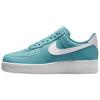 Кроссовки мужские Air Force 1 07 Denim Turquoise Бирюзовые Белые FJ4146-401