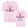 KALI UCHIS Искренний Тур 2026 Футболка Женская Одежда С коротким рукавом Хлопок Свободные Футболки Уличная одежда Унисекс Летняя Женская Футболка