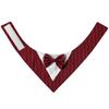 Lovely Adjustable Pet Accessories Bow Tie Collar Pet Saliva Towel Formal Tie Dog Necktie