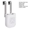 Toilet Tank Tablet Holder with Hook Prevents Residue & Pollution in Water Tank Tablet Rack Easy Install Rust-Resistant Cleaner Rack