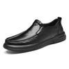 Мужская деловая обувь высокого класса, классические лоферы на толстой подошве, износостойкие, повседневные, универсальные, из натуральной кожи