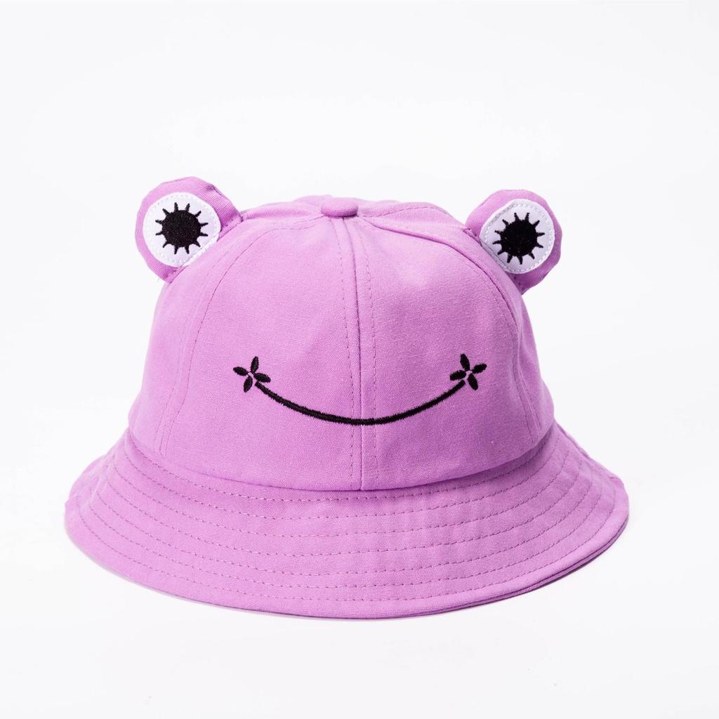 Весенне-осенняя модная детская шляпа, модная корейская рыбацкая шляпа с лягушкой, продается, милая студенческая солнцезащитная кепка